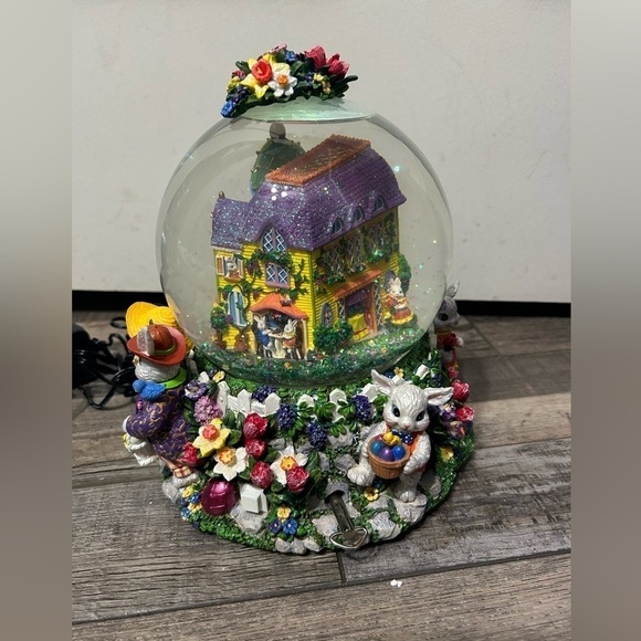 Christopher Radko Dapper Family snowglobe Glitterglobe With Box - Picture 2 of 8